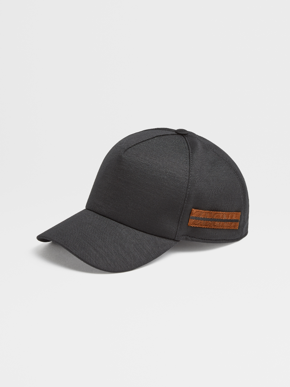 黑色 Techmerino™ 羊毛棒球帽